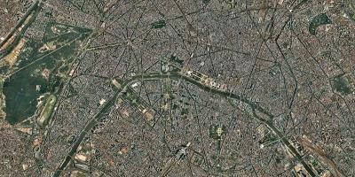Peta dari satelit Paris