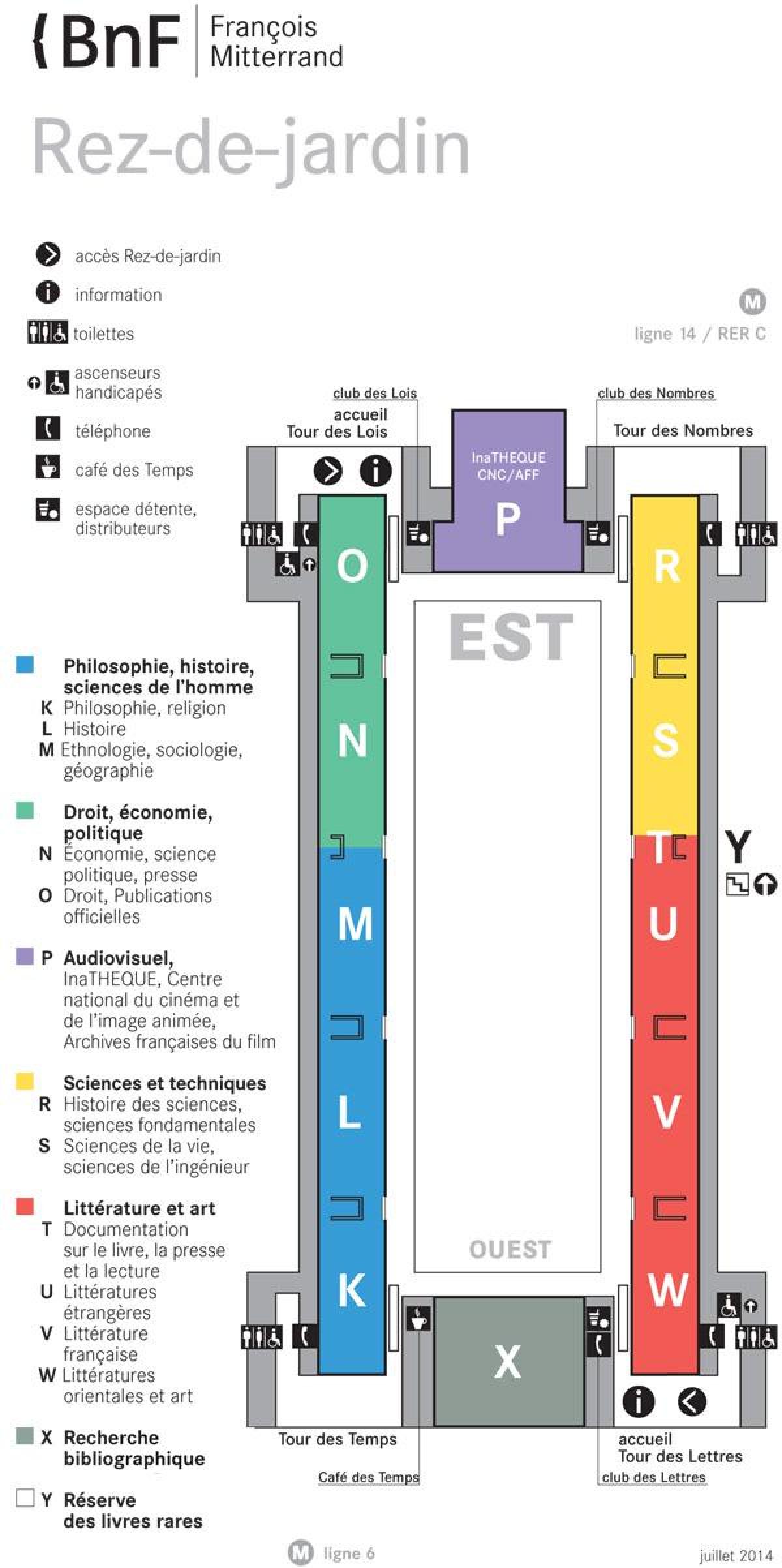 Peta Bibliothèque nationale de France