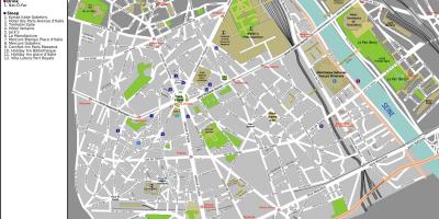 Peta 13th arrondissement, Paris