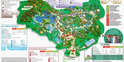 Peta dari Asterix park