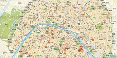 Peta jalan-Jalan di Paris