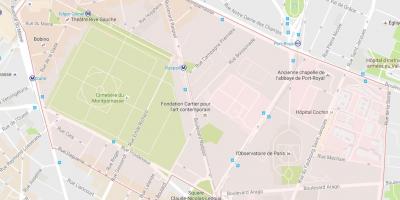 Peta Kabupaten Montparnasse